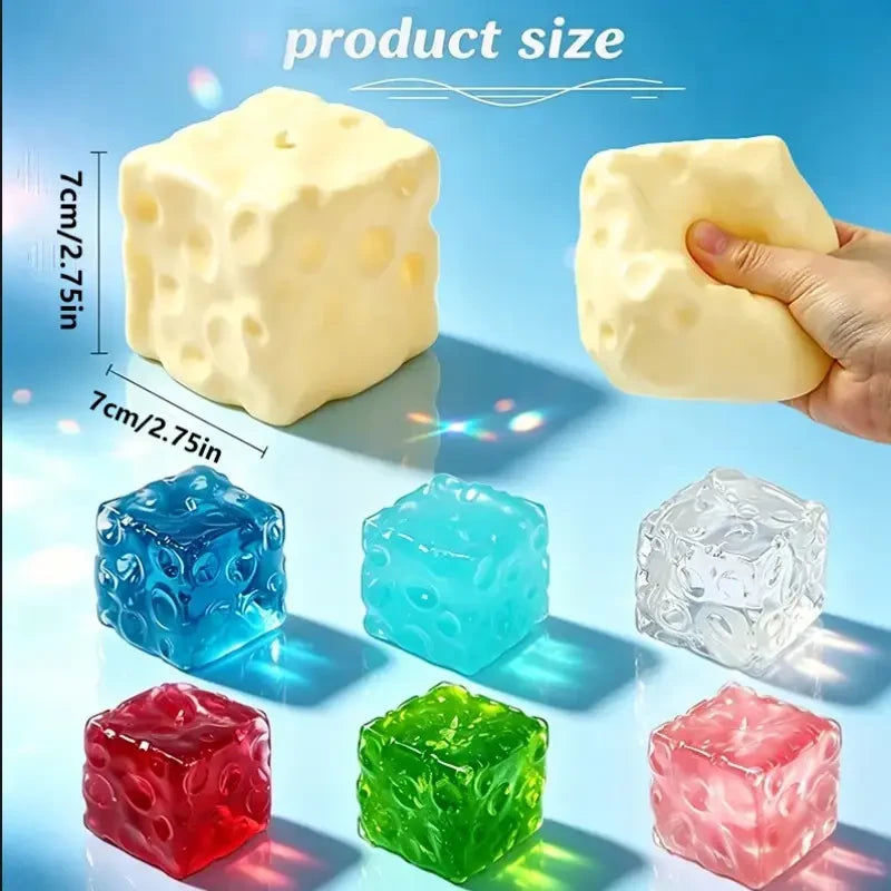 Transparent Moldable Squeeze Fidget Toy