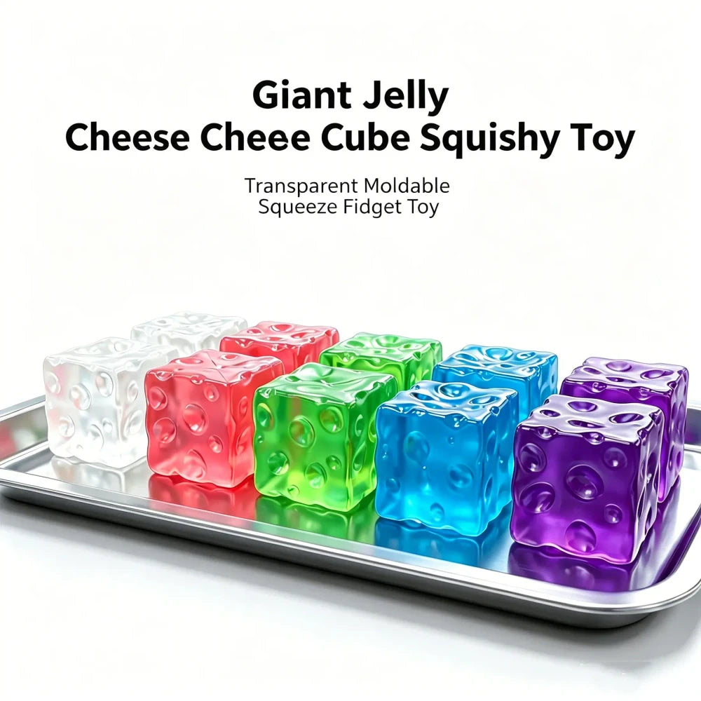 Transparent Moldable Squeeze Fidget Toy